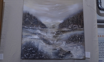 Jura Artistique expose au musée du fer et du chemin de fer.
