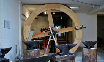 REMPLACEMENT DE LA ROUE À AUBES INTÉRIEURE DU MUSÉE