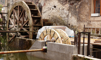 TRAVAUX SUR LE CANAL USINIER DES GRANDES FORGES : ALBUM DE JEAN COMBE
