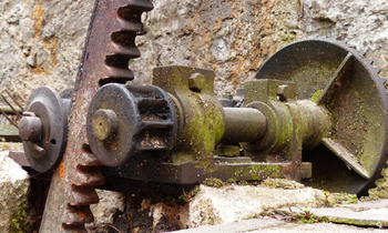 TRAVAUX SUR LE CANAL USINIER DES GRANDES FORGES : ALBUM DE JEAN COMBE
