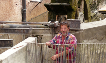 TRAVAUX SUR LE CANAL USINIER DES GRANDES FORGES : ALBUM DE JEAN COMBE